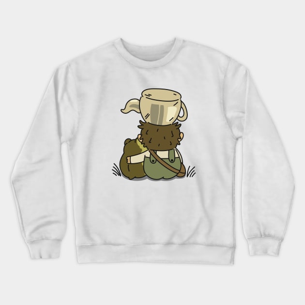 Greg and The Frog - Over the Garden Wall Crewneck Sweatshirt by doodlesbyben